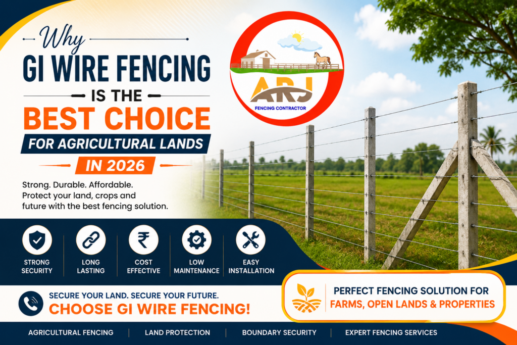 Gi wire fencing